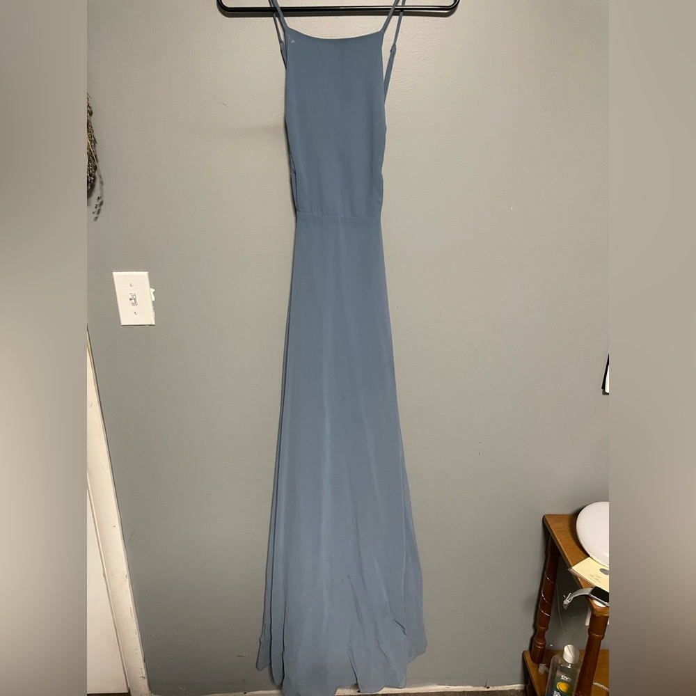 Beautiful Blue Prom Dress